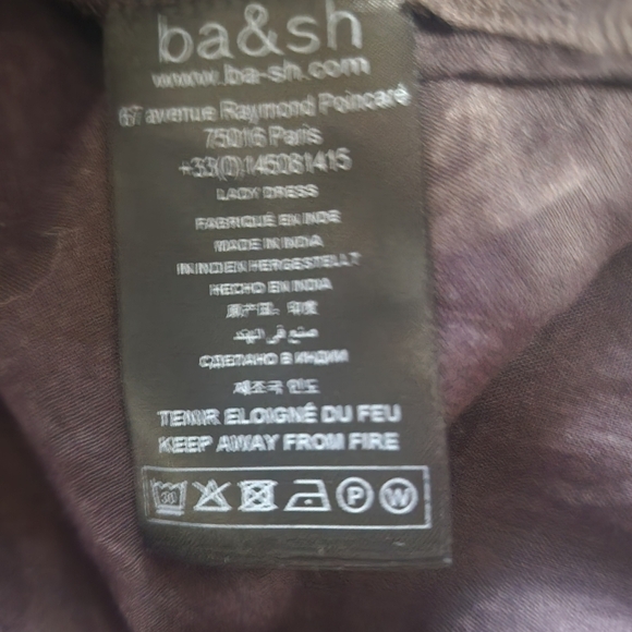 ba&sh Downton Printed Halter Tie Sleeveless Maxi Dress - Large - Picture 9 of 10